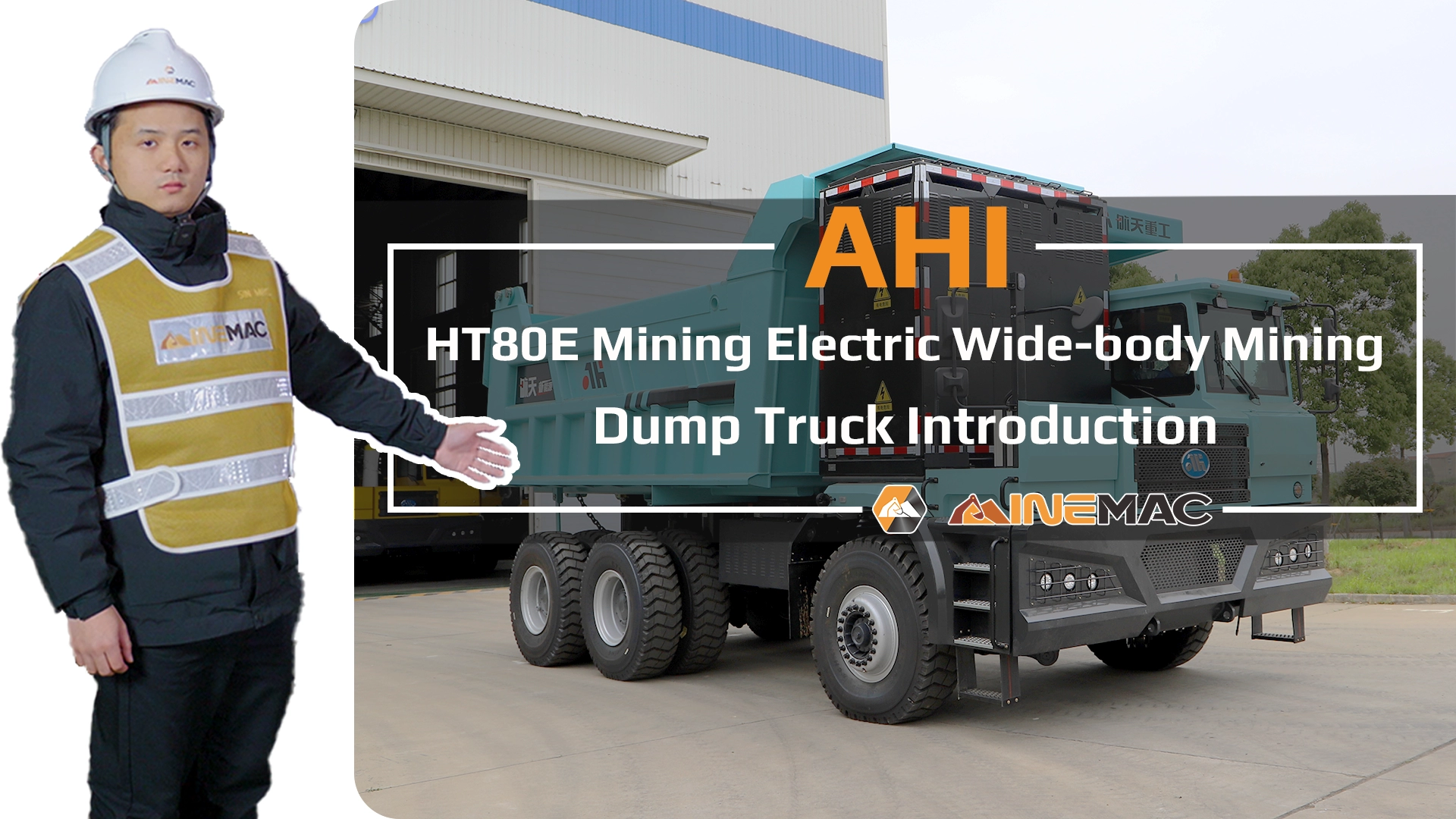 AHI HT80E Mining Electric Wide-body Mining Dump Truck Introduction 2026